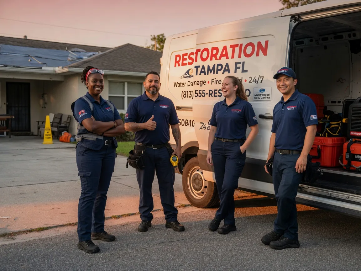 Water Damage Restoration company in Warne, NC